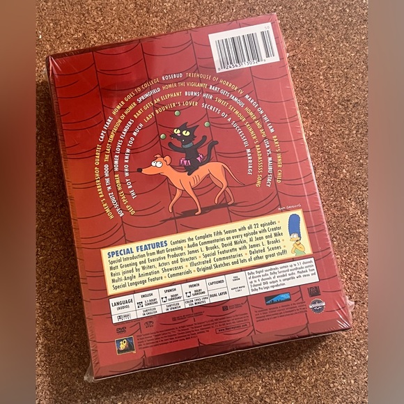 NIP The Simpson’s complete 5th season DVD - Picture 2 of 4